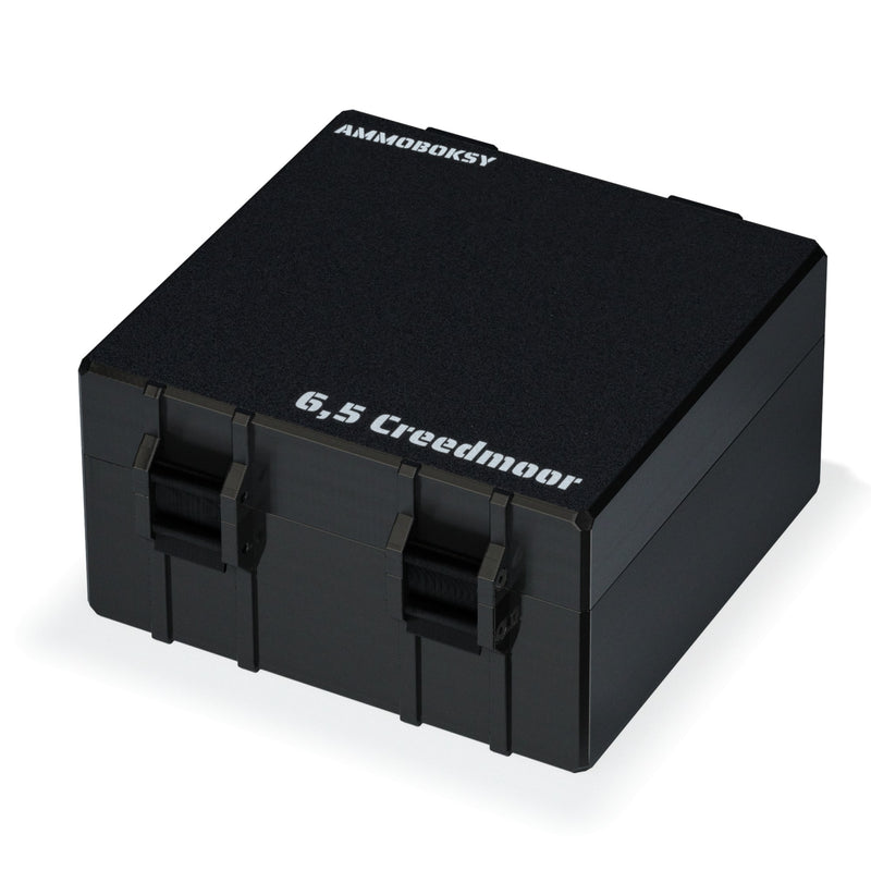 Pudełko na amunicję 6,5 Creedmoor na 100 szt. – Black