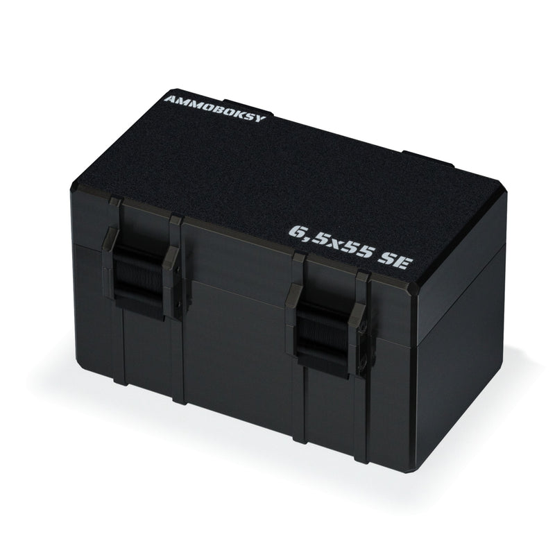 Pudełko na amunicję 6,5x55 SE na 50 szt. – Black