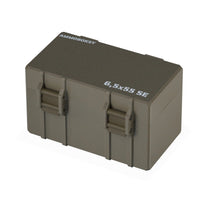 Pudełko na amunicję 6,5x55 SE na 50 szt. – Tactical Grey