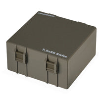 Pudełko na amunicję 7,5x55 Swiss na 100 szt. – Tactical Grey