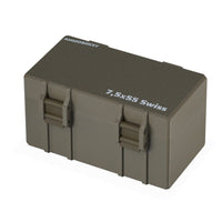 Pudełko na amunicję 7,5x55 Swiss na 50 szt. – Tactical Grey