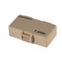 Pudełko na amunicję 7,65 Browning / .32 AUTO na 50 szt. – FDE