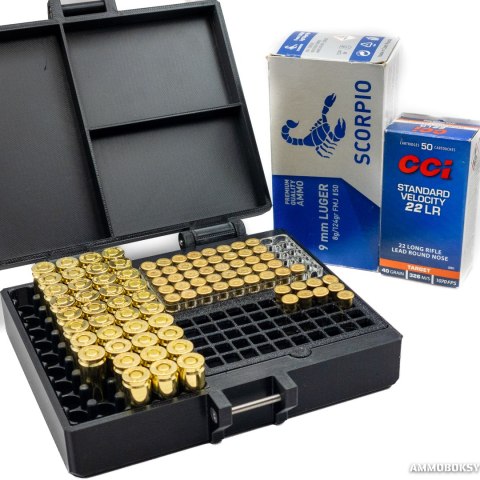 Pudełko na amunicję .22LR + 9mm COMBO