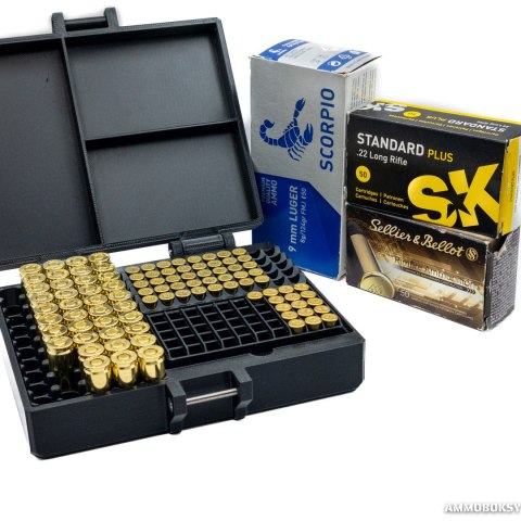 Pudełko na amunicję .22LR + 9mm COMBO