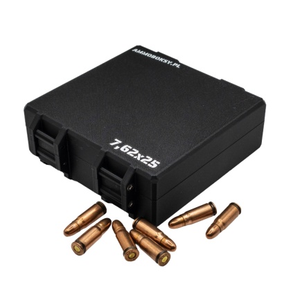 Pudełko na amunicję 7,62x25 na 100 szt.