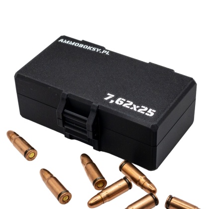 Pudełko na amunicję 7,62x25 na 50 szt.
