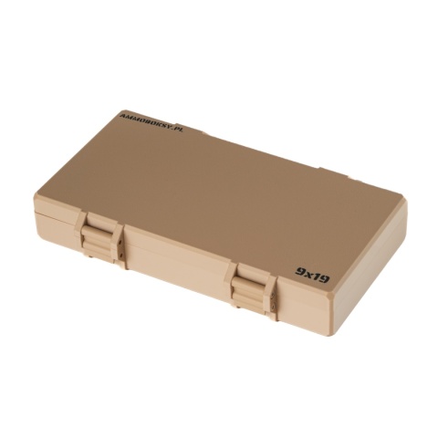 Pudełko na amunicję 9mm 9x19 na 200 szt.