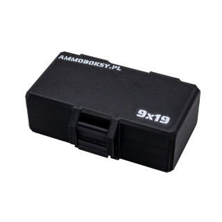 Pudełko na amunicję 9mm 9x19 na 50 szt.