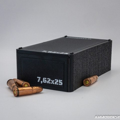 The Stack S 7,62x25 Pudełko na amunicję na 50 szt.