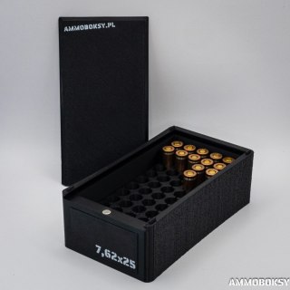 The Stack S 7,62x25 Pudełko na amunicję na 50 szt.