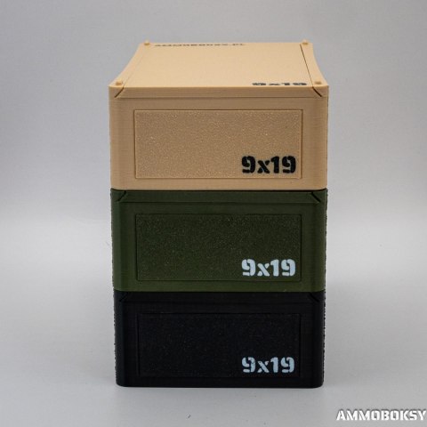 The Stack S 7,62x25 Pudełko na amunicję na 50 szt.