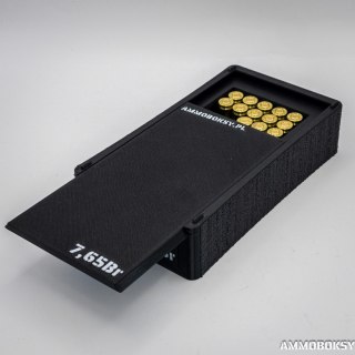 The Stack S 7,65 Browning / .32 AUTO Pudełko na amunicję na 50 szt.