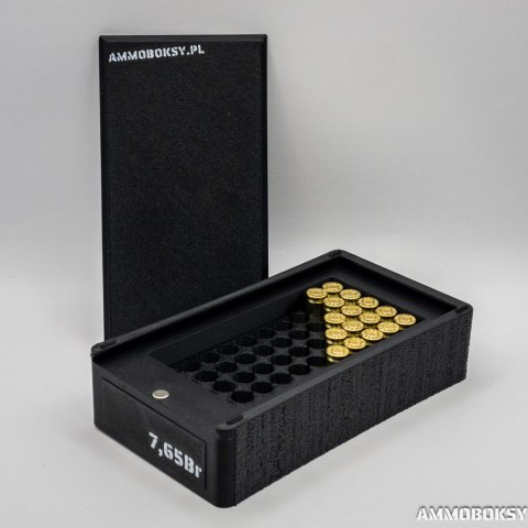 The Stack S 7,65 Browning / .32 AUTO Pudełko na amunicję na 50 szt.