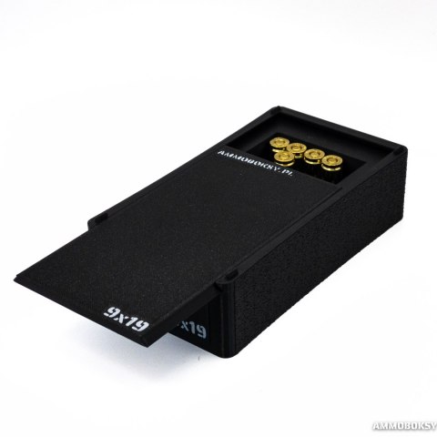 Pudełko na amunicję Stack S 9mm na 50 szt.