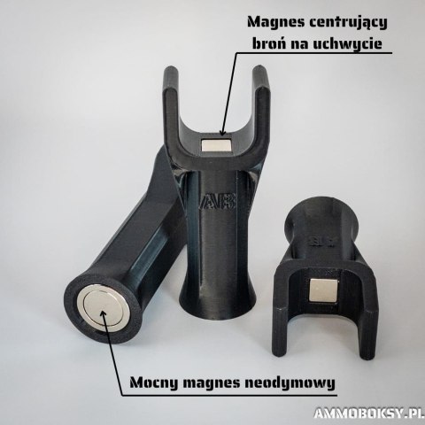 Uchwyt na broń długą, magnetyczny